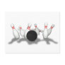 Bowling Ball & Pins: 3D Model: Postcard