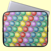 BOWLING BALLS laptop sleeves