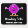 Bowling Balls Mouse Pad