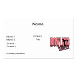 bowling bitch business card templates