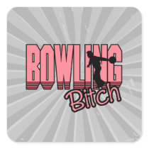 bowling bitch stickers