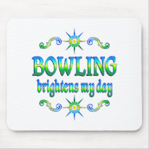 Bowling Brightens Mouse Mats