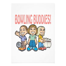 Bowling Buddies Custom Announcement
