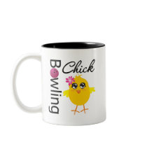 Bowling Chick Mug