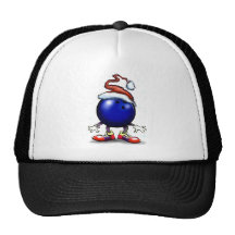 Bowling Christmas Hat
