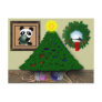 Bowling Christmas Postcard