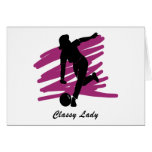 Bowling: Classy Lady Bowler Cards