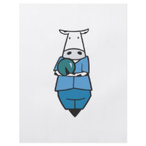 bowling cow personalized flyer