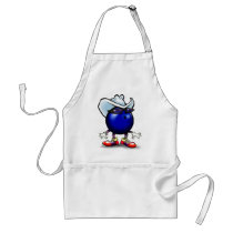Bowling Cowboy Apron