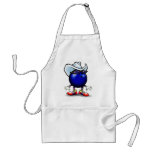 Bowling Cowboy Apron