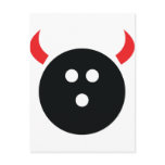 Bowling Devil Postcards