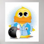 Bowling Duck Posters