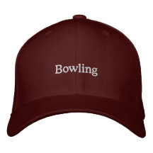 "Bowling" Embroidered Hat