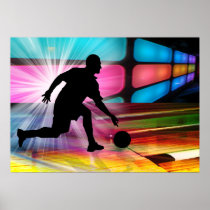 Bowling in a Neon Alley