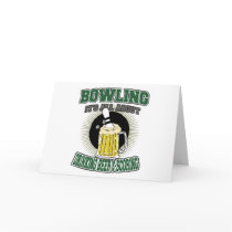 Bowling It's All About Drinking Beer & Scoring