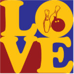 Bowling Love Cut Outs