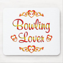 Bowling Lover Mousepads