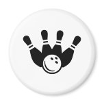 Bowling Refrigerator Magnets