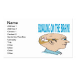 Bowling On The Brain Business Card Templates