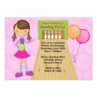 Bowling Birthday Party Invitations on Kids Birthday Party Invitations  14 000  Kids Birthday Party Invites