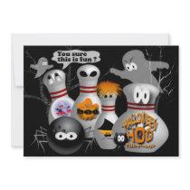 Bowling Party Invitations