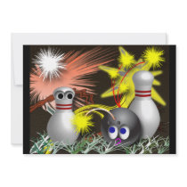Bowling Party Invitations