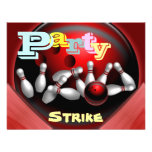 Bowling Party Invitations