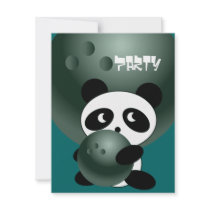Bowling Party Invitations Customisable