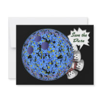 Bowling Party Invitations Customisable