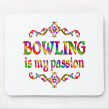 Bowling Passion Mouse Pads