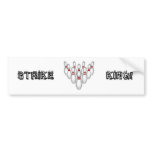 Bowling Pins: 3D Model: Bumper Sticker