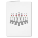 Bowling Pins: 3D Model: Card