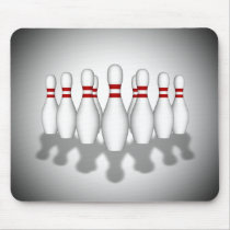 Bowling Pins: 3D Model: Mousepad
