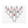 Bowling Pins: 3D Model: Post Card