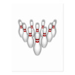 Bowling Pins: 3D Model: Postcard