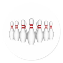 Bowling Pins: 3D Model:
