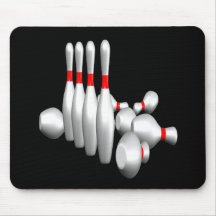 Bowling Pins Mousemats