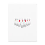 Bowling Pins: Postcards