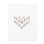 Bowling Pins: Post Cards