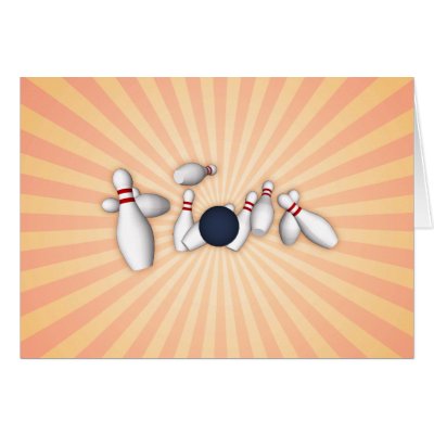Bowling Pins: Vector Drawing: by spiritswitchboard