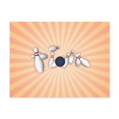 Bowling Pins: Vector Drawing: by spiritswitchboard