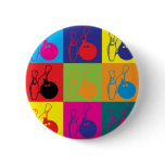 Bowling Pop Art Pins