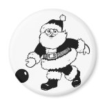 Bowling Santa
