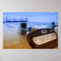 Bowling Score Machine Poster