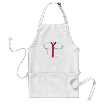 Bowling Shirt Apron by ginyhogan