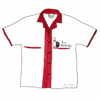 Bowling Shirt Photo Sculpture by ginyhogan