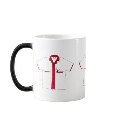 Bowling Shirts Mugs & Drinkware by ginyhogan