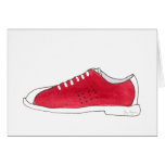 Bowling Shoe Cards