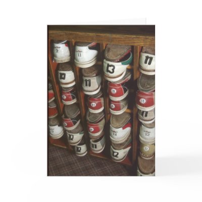 Bowling_Shoes Greeting Card by Lajko1