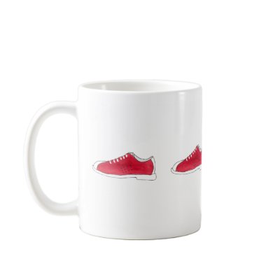 Bowling Shoes Mugs & Drinkware by ginyhogan